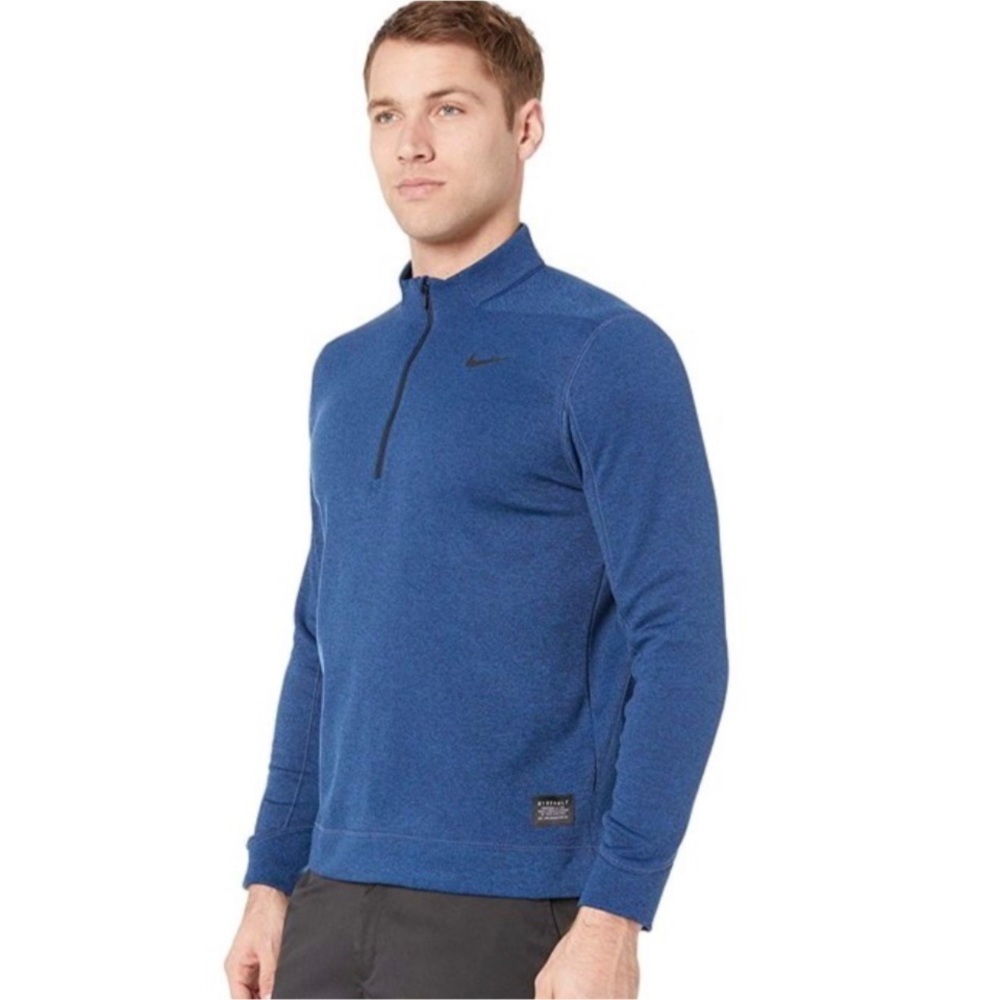 Nike Golf Pullover XL Therma 1/4 Zip Top Long Sleeve Fleece Lined